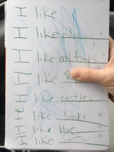 “I Like” Predictable Chart Writing: Using Augmentative and Alternative ...